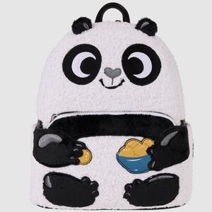 Disney Loungefly Kung Fu Panda Plush Cosplay Mini Backpack